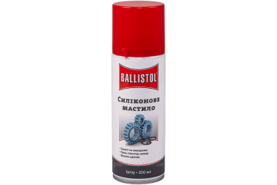 Засіб для догляду Ballistol 200 мл Silikon spray (силікон, аерозоль) Засіб для догляду Ballistol 200 мл Silikon spray (силікон, аерозоль)